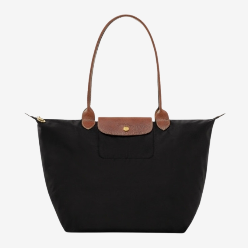 Sac à dos M Le Pliage Original noir en toile Longchamp